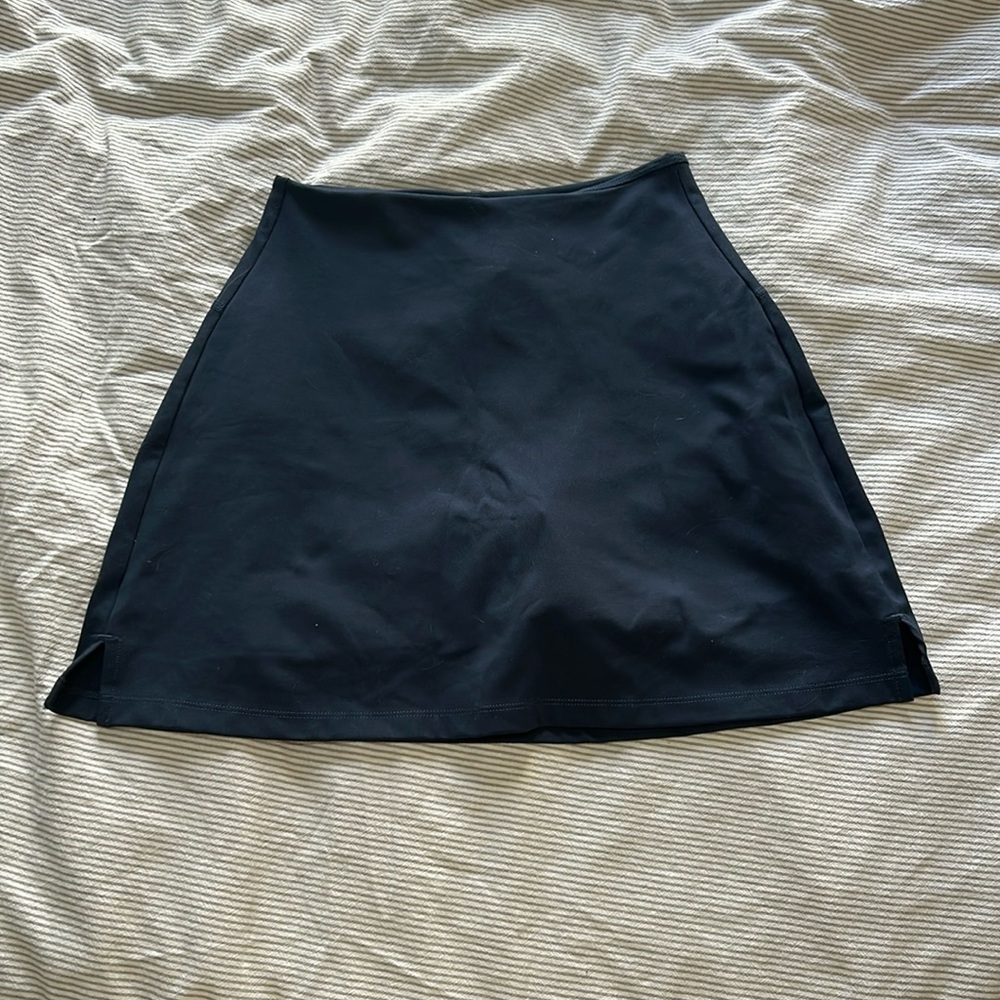 Girlfriend Collective Navy Tennis Skort Size Small